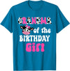 Grandma Of The Birthday Girl Farm Cow Shirts Grandma Of The Birthday Girl Farm Cow 1St Birthday Girl T-Shirt - Sapphire Blue