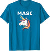 Mens Bear Gay Masc Man LGBTQ Bear Cub Masculine Mens Gay Unicorn Gay Masc Man Bear Cub Masculine Gay Pride T-Shirt - Sapphire Blue