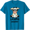 Cow Shirt - Legendairy - Cow Print Shirt - Pun Shirt T-Shirt - Sapphire Blue