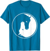 Horse Tee Yin and Yang Horse T-Shirt for every horseman and rider! T-Shirt - Sapphire Blue