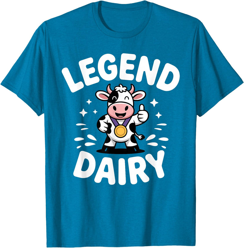 Cow Gift Cow Lover Accessories Cattle Farmer Stuff Funny Cow Print Design for Men Women Dairy Farmer Cow Lover T-Shirt -