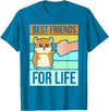 Funny Cute Hamster Gifts Face T-Shirt Best Friends T-Shirt - Sapphire Blue