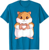 Hamster Lovers Girls Ladies T-Shirt - Sapphire Blue