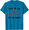 Wheek Guinea Pig Gift Apparel My Guinea Pig Pettiing Shirt Funny Pet Gift Shirt T-Shirt - Sapphire Blue