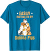 Fluff Lover Quote Guinea Pig Quote for a Guinea Lover T-Shirt - Sapphire Blue