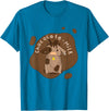 Cute Kawaii Merch Kawaii Chocolate Milk Cow T-Shirt - Sapphire Blue