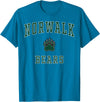 Official High School Fan Gear Norwalk High School Bears T-Shirt - Sapphire Blue