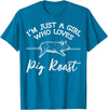 Cool Pig Roast Humor Quote Merch Pig Roast Apparel - Top Funny Roasts Lover Design T-Shirt - Sapphire Blue