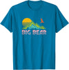 Big Bear Lake CA retro vintage shirts and tees Big Bear Lake California Retro Vintage T-Shirt - Sapphire Blue