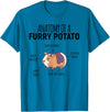 Sweet Anatomy of a Furry Potato Guinea Pig Gifts Anatomy Of A Furry Potato Guinea Pig Lover T-Shirt - Sapphire Blue