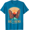US-Nationalparks Geschenke & Souvenir Big Bend National Park Brewster Texas US Gift T-Shirt - Sapphire Blue