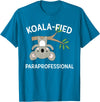 Teacher Gift T-Shirts and Apparel Cute Koala Paraprofessional Gift Appreciation T-Shirt T-Shirt - Sapphire Blue