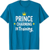 Prince Charming In Training Halloween Costume Prince Charming in Training Halloween T-Shirt - Sapphire Blue