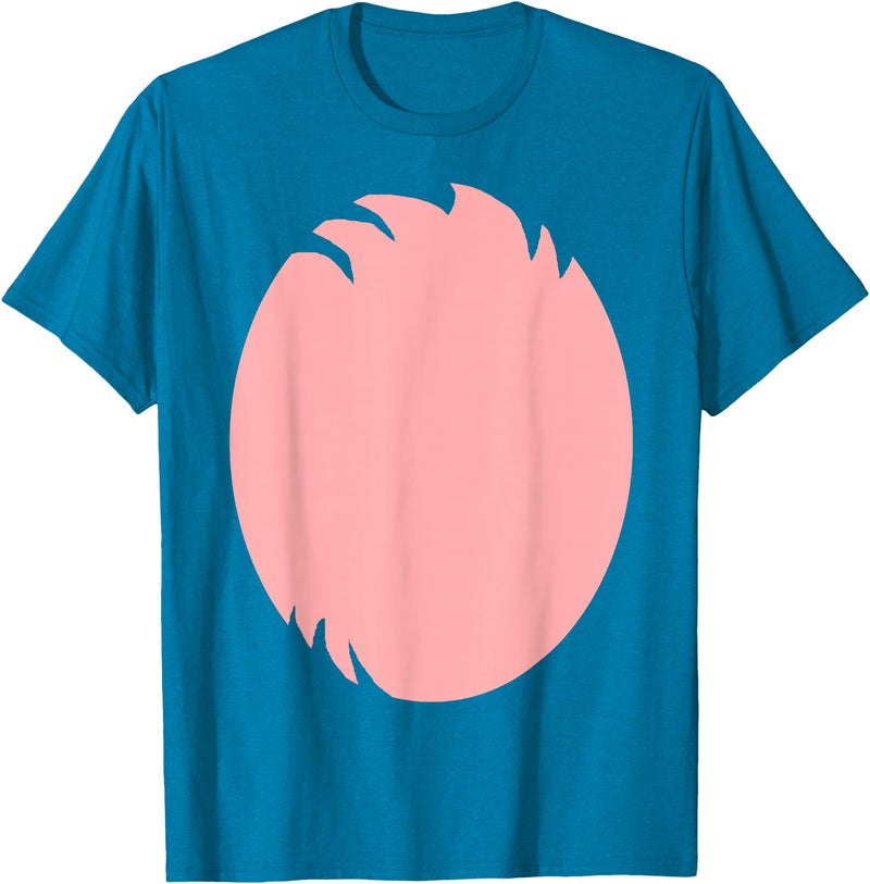 Rabbit Costume - Cute Cheap Halloween Bunny T-Shirt in Sapphire Blue