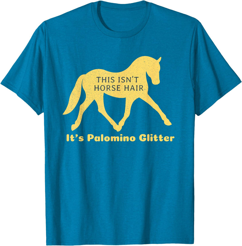 Palomino Horse Shirt Co Palomino Horse Shirt T-Shirt - Sapphire Blue
