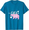 Grandma-Bear Tees Mother's Day Gigi Bear For Your Mom and Grandma Christmas T-Shirt - Sapphire Blue