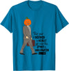 The Office Halloween Spirit Dwight Pumpkin Head T-Shirt - Sapphire Blue