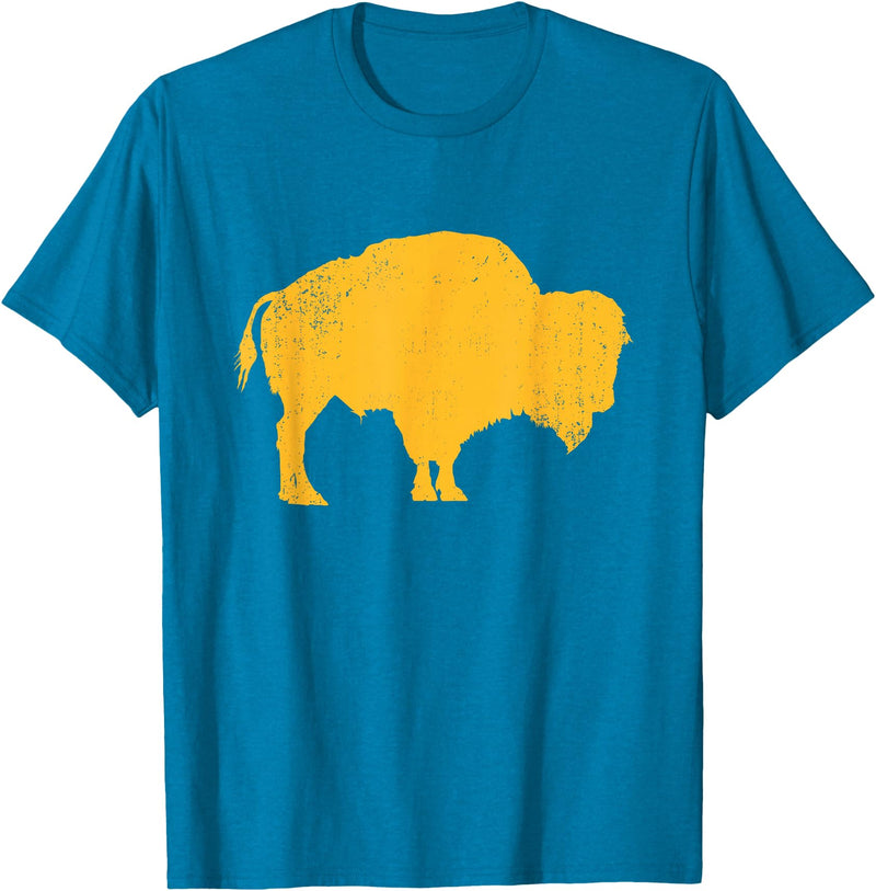 EmmaLoo Tees Buffalo New York BFLO B-Lo WNY Shirts Buffalo New York Shirt B-LO BFLO Hockey WNY Shirt T-Shirt - Sapphire Blue