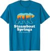 Steamboat Springs Colorado Bear T-Shirt - Sapphire Blue