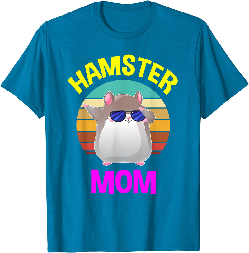 Hamster Mother Costume Lover Gifts Women Children T-Shirt - Sapphire Blue