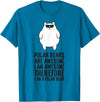 Arctic Polar Bear Gifts And Tees Polar Bears Are Awesome. I'm Awesome I'm a Polar Bear T-Shirt - Sapphire Blue