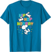 Easter Snoopy Rabbits Hip Hop Hooray T-Shirt in Sapphire Blue