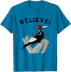 Birdwatching Gifts for Birders Endangered Ivory-Billed Woodpecker T-Shirt - Sapphire Blue