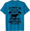 Funny Dexters Gift for Men & Rancher Smart People Cattle Farmer - Cow Breed Dexters T-Shirt - Sapphire Blue