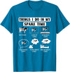 Cow Crop Farm Gift Field Tractor Farmer Ranch Things I do in my spare Time Cow Harvest Farming Barn Cattle T-Shirt -