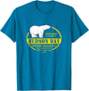 Port Stevens P.S.75 Design Canada Polar Bear Ontario Hudson Bay T-Shirt - Sapphire Blue