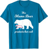 Transgender Child Mama Bear LGBT Mama Bear Protects Her Cub Transgender LGBT Trans Pride T-Shirt - Sapphire Blue