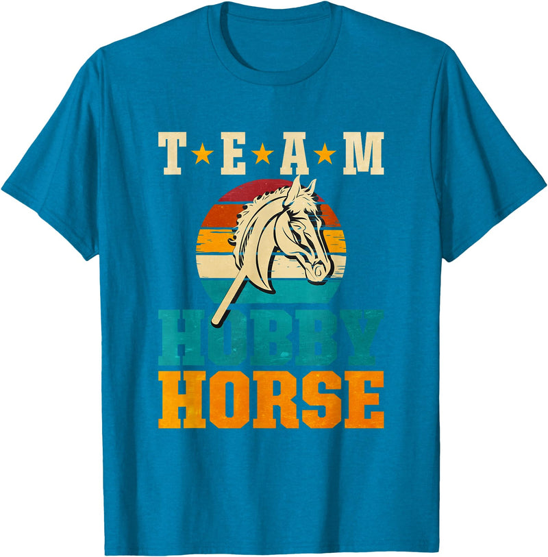 Hobby Horsing Team Hobby Horse T-Shirt - Sapphire Blue