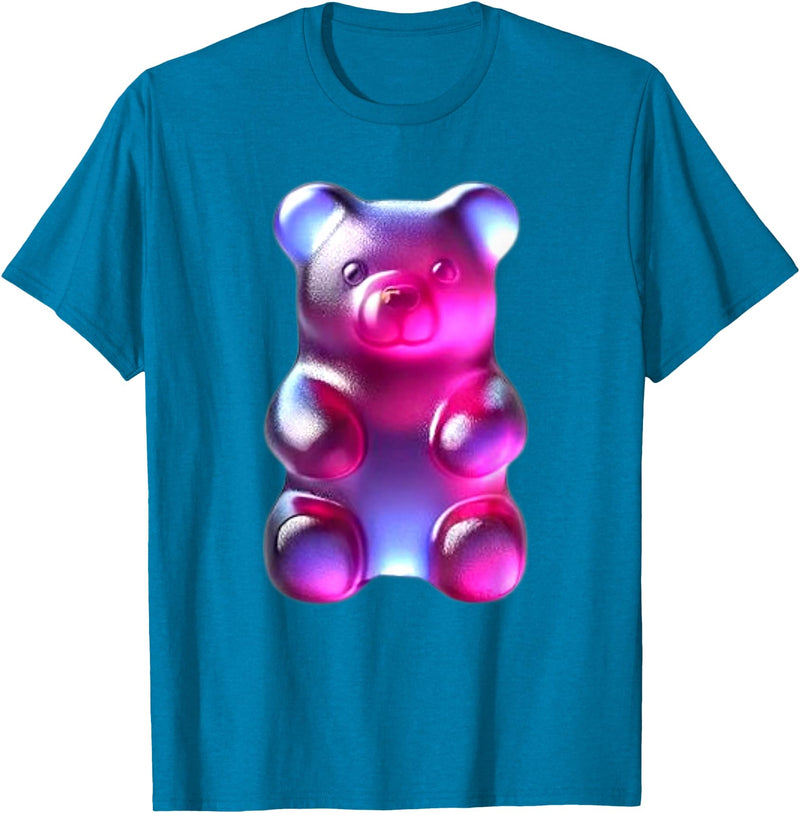 Urban Empyre Indigo Purple Gummy Bear T-Shirt - Sapphire Blue