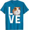 Guinea Pig Gift Guinea Pig Accessories & Stuff Cool Guinea Pig For Men Women Pet Hamster Rodent Animal Love T-Shirt - Sapphire Blue