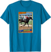 Handicapping Horse Gear Ruffian Horse, Horse Racing, Santa Anita Del Mar Race Horses T-Shirt - Sapphire Blue