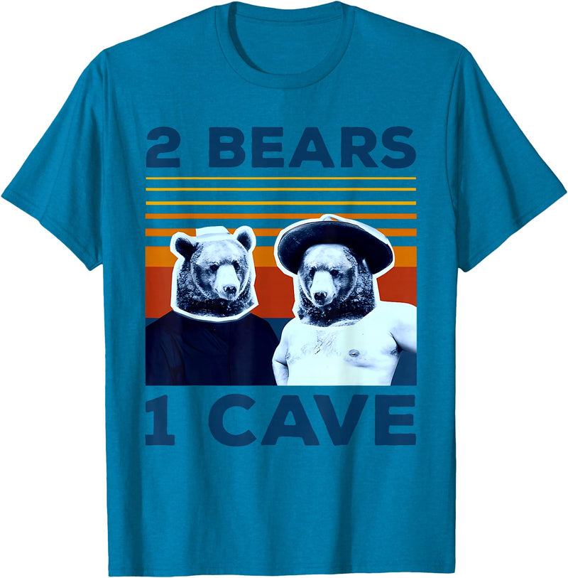 2 BEARS 1 CAVE T-Shirt - Sapphire Blue