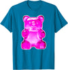 Urban Empyre Pink Gummy Bear Candy T-Shirt - Sapphire Blue