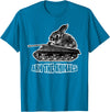 Cute Rabbit Lover Bunny Graphic Tank Top in Sapphire Blue