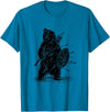 Amazing T shirt Viking Bear T-Shirt Polar Bear T-Shirt T-Shirt - Sapphire Blue