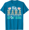 Proud Pig Show Nana Mother's Day Pig Show Nana Grandma Proud Pig Show Nana T-Shirt - Sapphire Blue