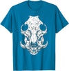 Hog Hunter Skull Co. Hog Hunter Skull Hunting Wild Hog Pigs T-Shirt - Sapphire Blue
