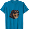 Grizzly/Doudy Dog T-Shirt - Sapphire Blue