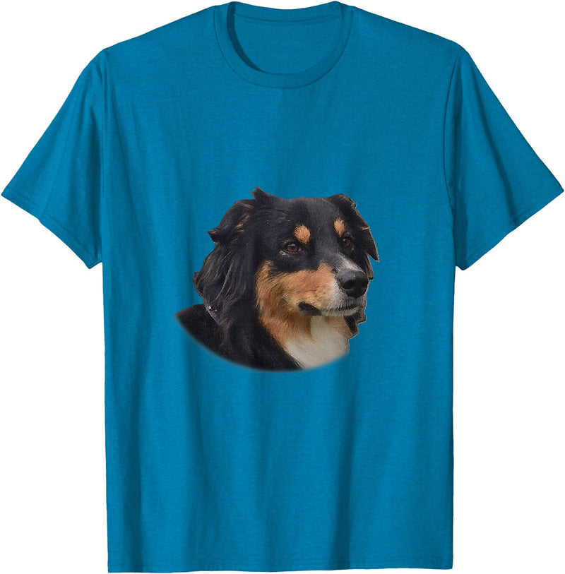Grizzly/Doudy Dog T-Shirt - Sapphire Blue