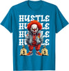 Hip Hop Clown Money Calling Horror Streetwear Tee Hip Hop Scary Clown Hustle Money Urban Streetwear Halloween T-Shirt -