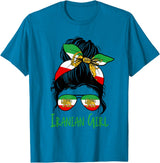 Iran For Women Iranian For Girl Flag Lion Persian T-Shirt - Sapphire Blue