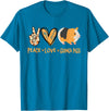 Funny Guinea Pig Lover Peace Love Guinea Pigs Cute Guinea Pig Lover T-Shirt - Sapphire Blue