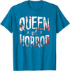 Sailor Jeffy's Horror Movie Shirts & Gifts Funny Horror Movie Fan Gift - Halloween Horror Queen T-Shirt - Sapphire Blue