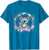 Cute Koala Mama Bear and Baby Mothers Day Apparel Mother's Day koala Mom and Baby Koala T-Shirt - Sapphire Blue