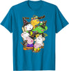 Peppa Pig Halloween Happy Costumes Group Shot T-Shirt - Sapphire Blue