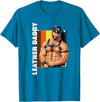 Vintage Gay Bear Pride & Dom Queer Top Retro Gay Daddy Leather Gay Biker - Bear Bearded Gay Pride T-Shirt - Sapphire Blue